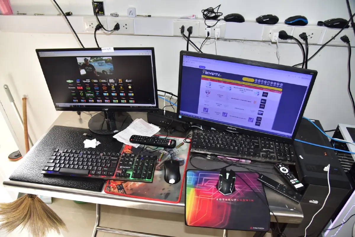 เสียหายหลายร้อยล้าน ทลายแก๊งเว็บละเมิดลิขสิทธิ์ โยงพนันออนไลน์