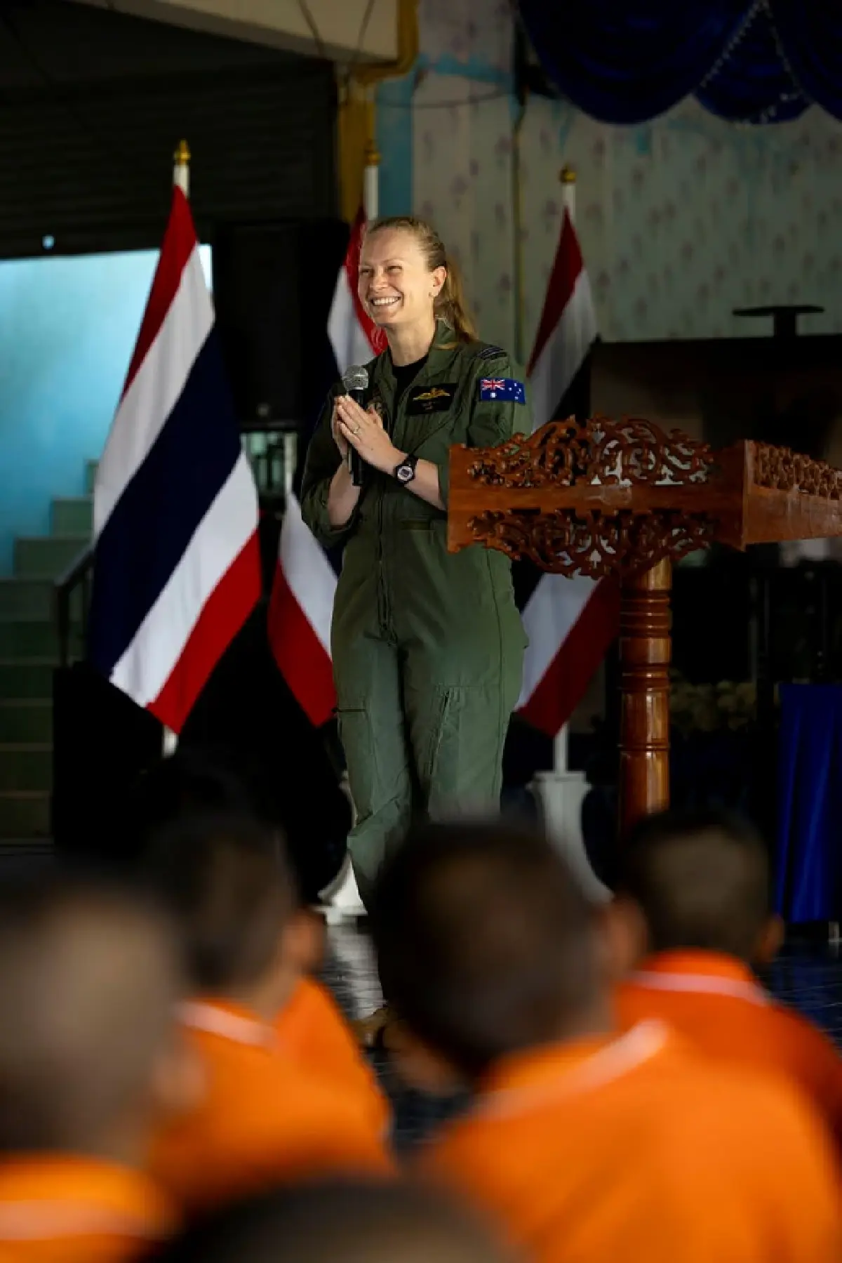 อลังการ'ฝึกผสมไทยบูมเมอแรง' F/A-18F Super Hornet บินประกบกริพเพน