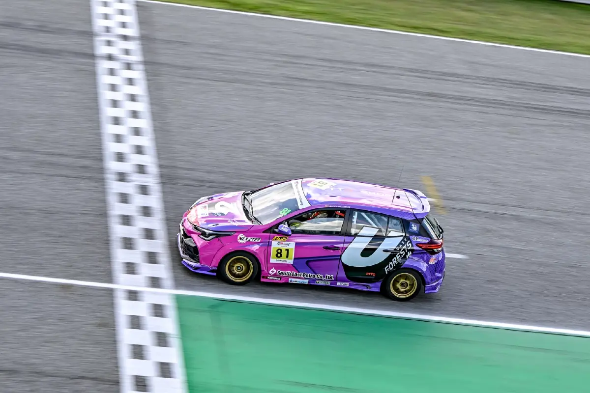 Toyota Gazoo Racing Thailand 2025 สนามช้างฯ 2 วัยรุ่น คว้าชัย