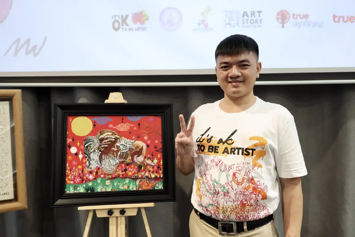 'It’s Ok to be Artist' พลังศักยภาพศิลปินออทิสติก 4 - 18 ต.ค.