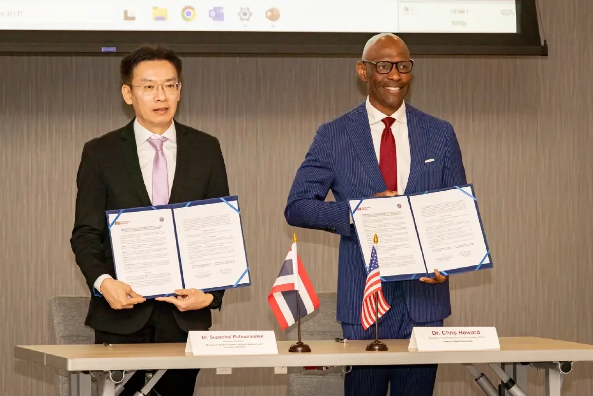 'MUT'ผนึก 'ASU' พัฒนาคนยกระดับอุตสาหกรรมเซมิคอนดักเตอร์ของไทย