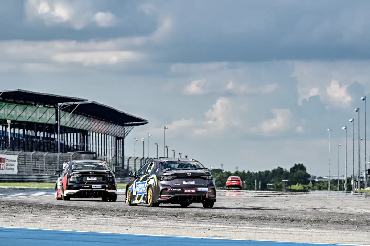 Toyota Gazoo Racing Thailand 2025 สนามช้างฯ 2 วัยรุ่น คว้าชัย