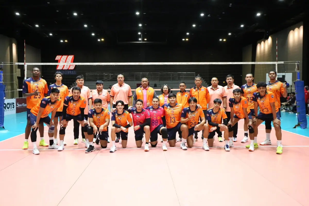 ดูโปรแกรมวอลเลย์บอลชาย ทีมไทย CAT DEVIL บุกเกาหลี ศึก KOVO Cup 2025