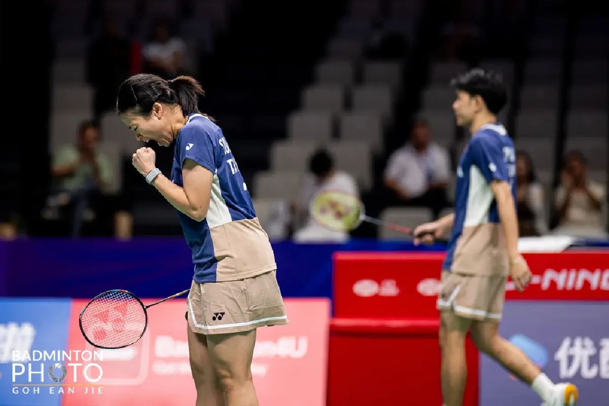 ผลแบดมินตันวันนี้ ไตเติ้ล-เจน พ่ายมือ 2 โลกจีน ไชน่า มาสเตอร์ 2025