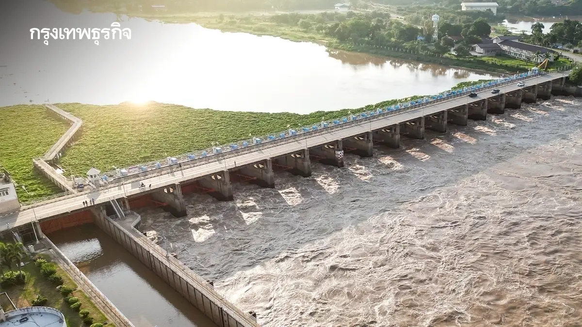เขื่อนเจ้าพระยา ระบายน้ำ 2,000 ลบ.ม./วินาที กระทบพื้นที่ 5 อำเภอ