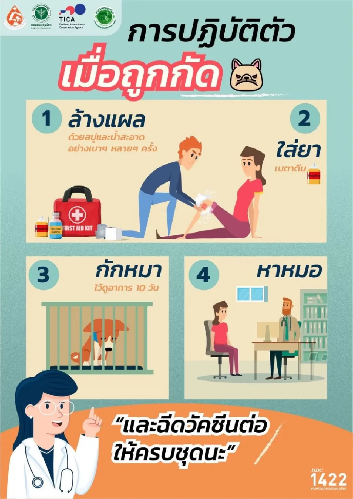 เตือนล่าสุด พื้นที่เสี่ยง \"โรคพิษสุนัขบ้า\" ย่านหนองจอก - มีนบุรี - ลาดกระบัง