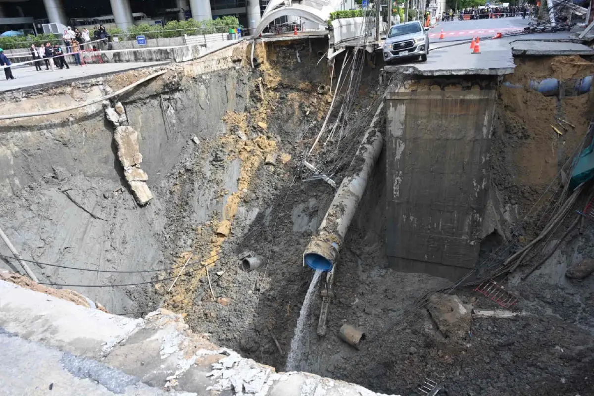 คนกรุงเทพ เช็กเส้นทางเลี่ยงรถติด ถนนยุบ ถนนสามเสน รพ.วชิรพยาบาล