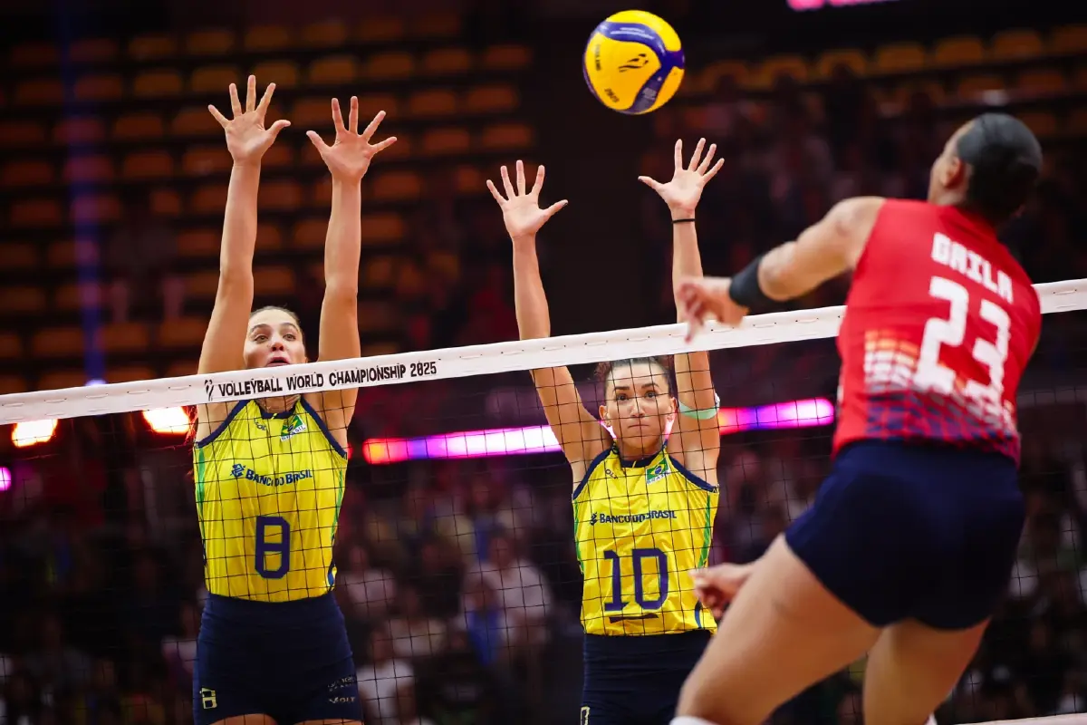 ดูสด ถ่ายทอดสดวอลเลย์บอลหญิง 'บราซิล พบ ฝรั่งเศส' ชิงแชมป์โลก 2025