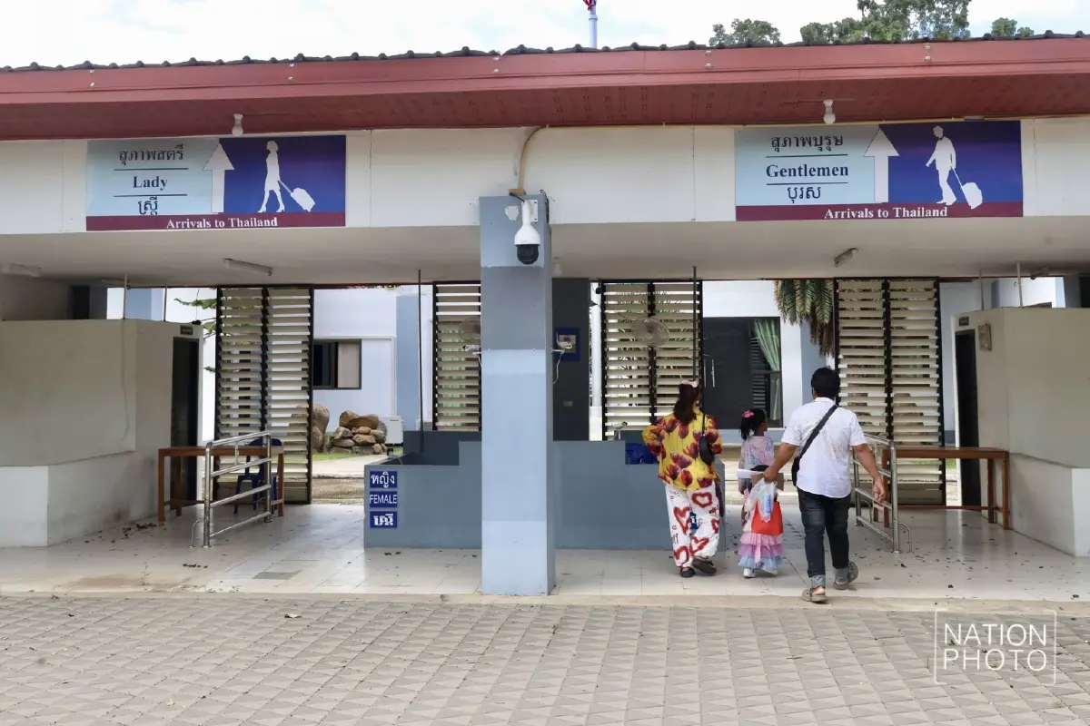 เงียบเหงา! ปิดด่านคลองลึก พบแรงงานชาวกัมพูชา ต่ออายุทำงานในไทย