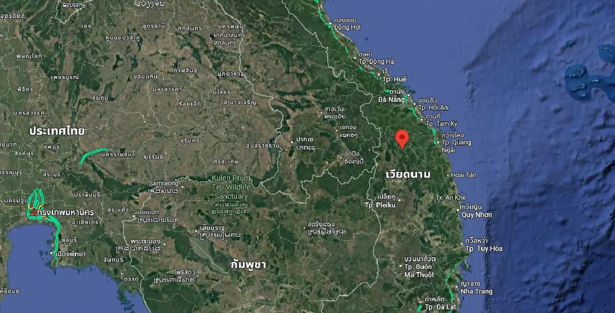 พบครั้งใหม่ สัญญาณแผ่นดินไหวใกล้ไทย ขนาด 4.7 ศูนย์กลางเวียดนาม