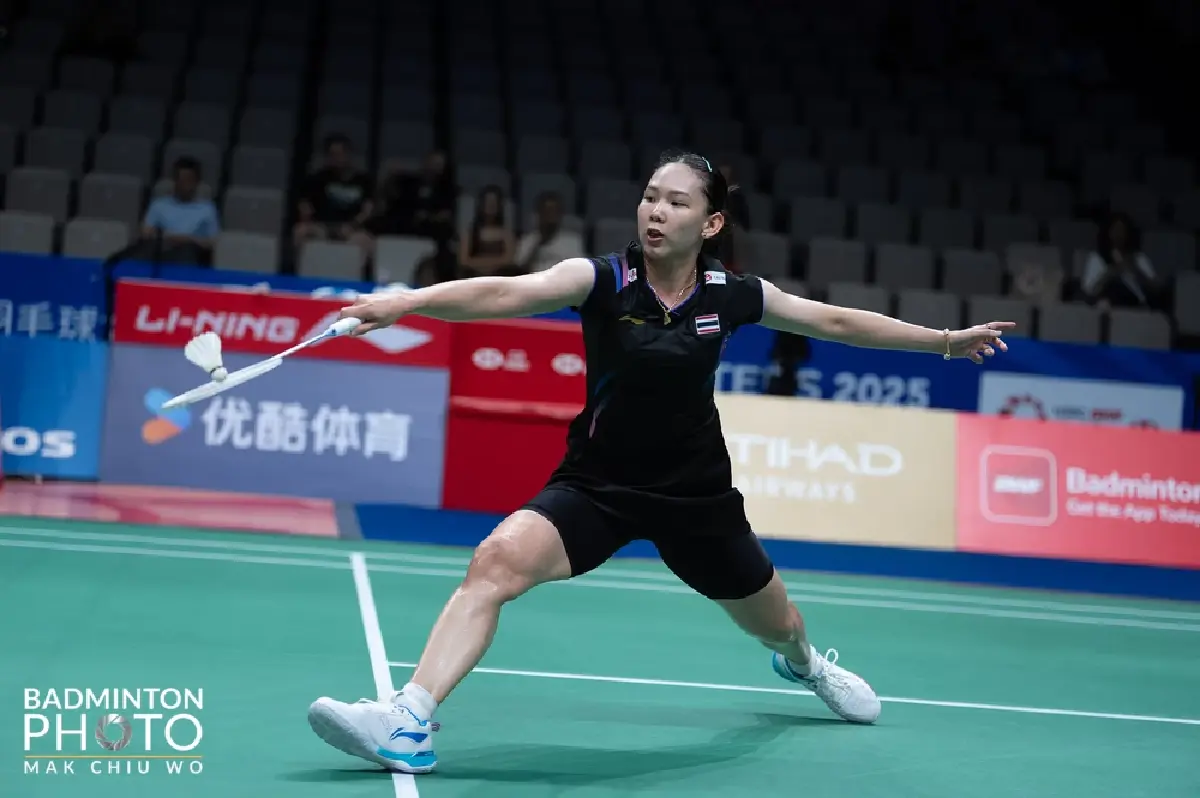 'หมิว พรปวีณ์' เข้ารอบรอง เตรียมดวล อัน เซยอง มือ 1 โลก Korea Open 2025