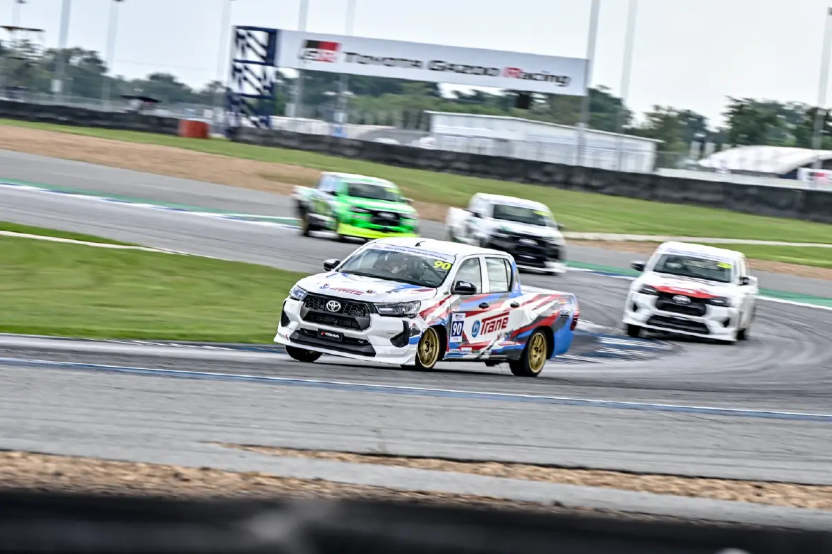 Toyota Gazoo Racing Thailand 2025 สนามช้างฯ 2 วัยรุ่น คว้าชัย