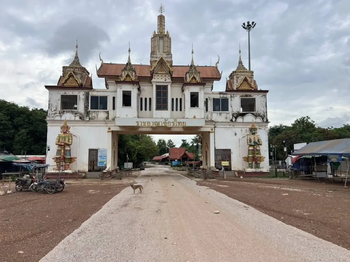 กกล.บูรพาฯ ยัน ปิดสนิท ด่านชายแดนถาวรบ้านเขาดิน อ.คลองหาด สระแก้ว