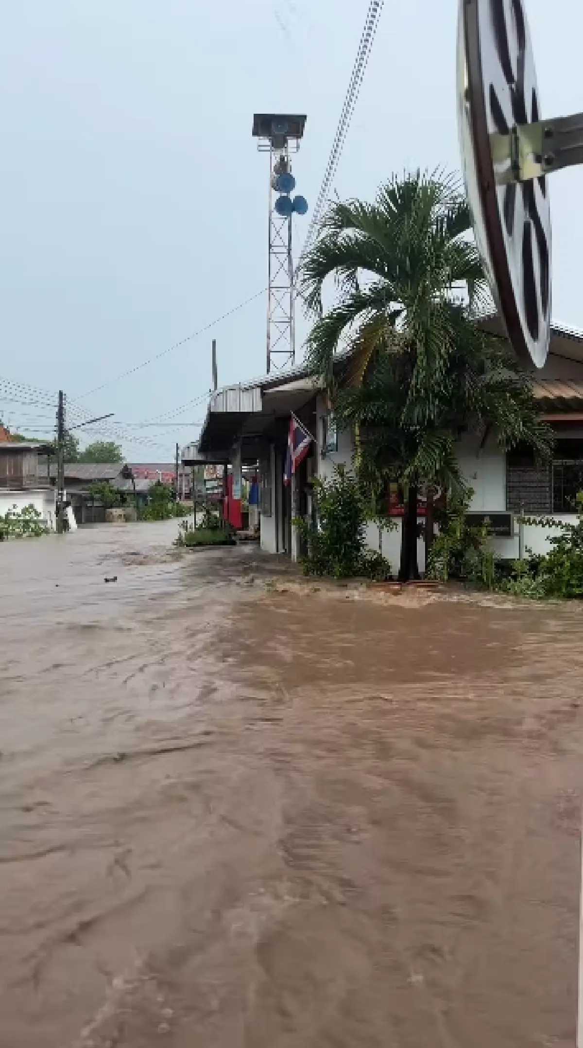 น้ำป่าซัดท่วม อ.วังสะพุง จ.เลย ระดับน้ำขึ้นเร็วมาก 4 หมู่บ้านอ่วม