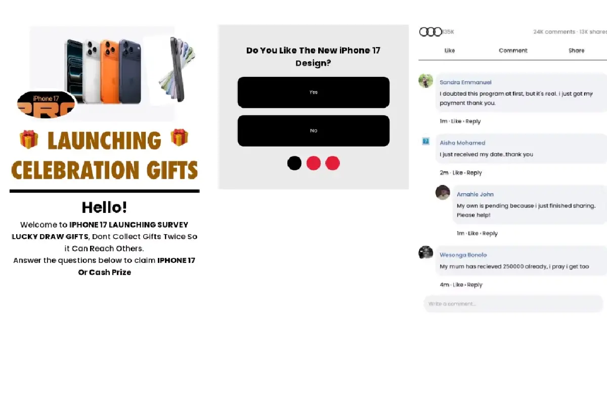 ระวัง! 'กลโกงออนไลน์' พุ่งทั่วโลกหลัง 'iPhone 17' เปิดตัว