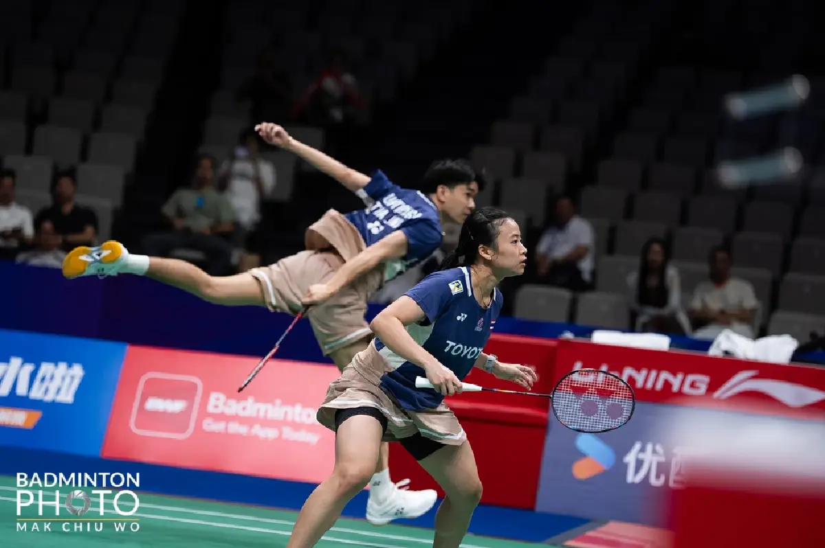 ผลแบดมินตันวันนี้ ไตเติ้ล-เจน พ่ายมือ 2 โลกจีน ไชน่า มาสเตอร์ 2025