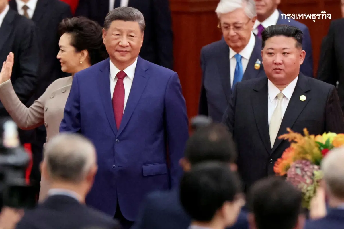 ประมวลภาพ 'พิธีสวนสนามจีน' โชว์แสนยานุภาพครั้งใหญ่สุดในรอบ 10 ปี