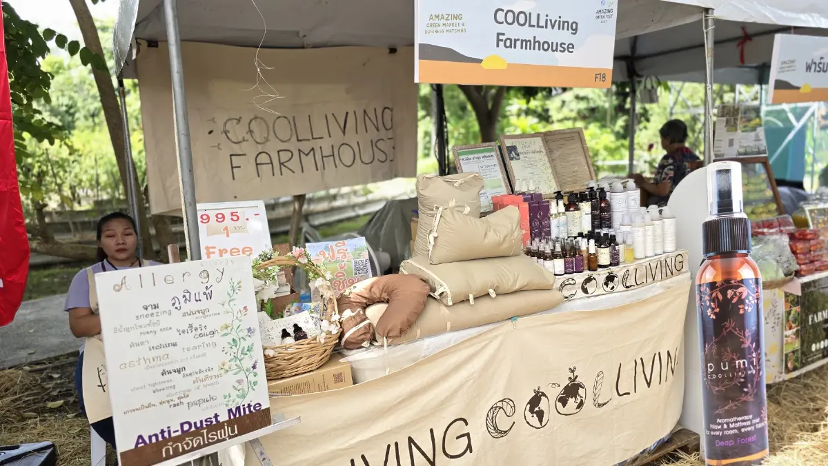 ชวนเที่ยว ใกล้กรุง ‘ตลาดสุขใจ’ และ 'Amazing Green Fest 2025' วันที่ 11-14 ก.ย. 68