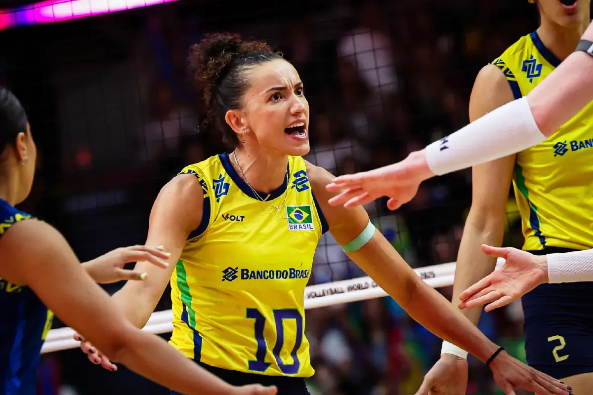 ดูสด ถ่ายทอดสดวอลเลย์บอลหญิง 'บราซิล พบ ฝรั่งเศส' ชิงแชมป์โลก 2025