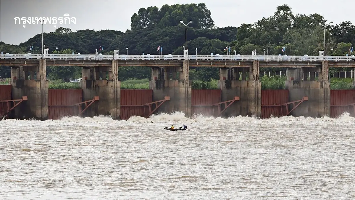 4 เขื่อนหลักลุ่มน้ำเจ้าพระยา เก็บกักน้ำมากกว่าปีที่แล้ว กระทบ 3 จังหวัด