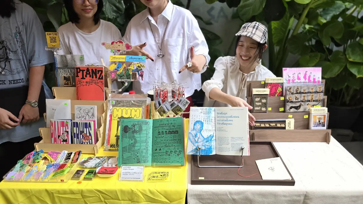 ‘หนังสือทำมือ’ Zine และการออกร้าน Zine Fair ของคน Gen Z Gen Y