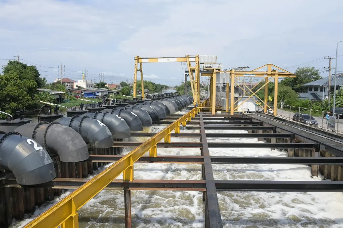 น้ำเหนือ มาอีก เขื่อนเจ้าพระยา ปรับแรงระบายน้ำ 1,900 ลบ.ม./วินาที