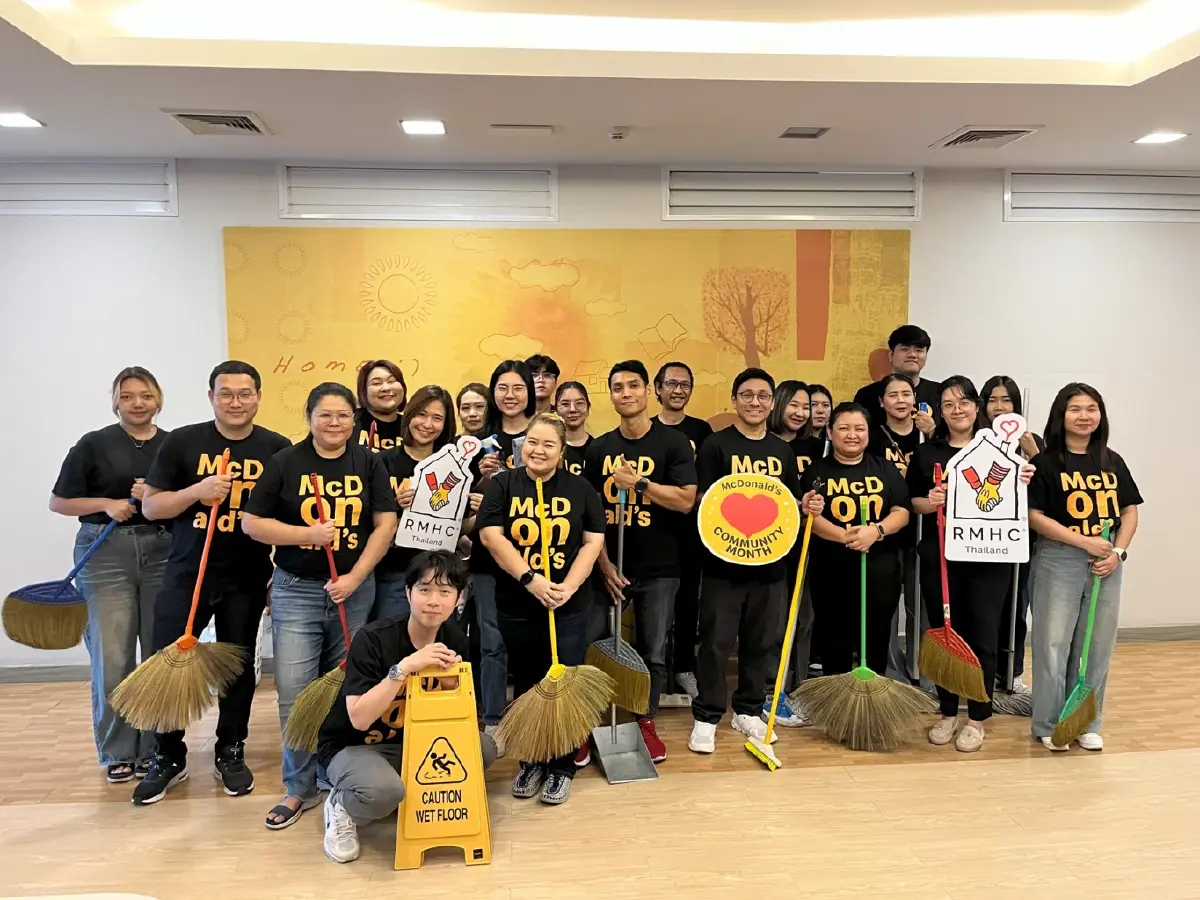 แมคโดนัลด์ ประเทศไทย ร่วมฉลองเดือนแห่งจิตอาสา สร้างสังคมแห่งการแบ่งปัน