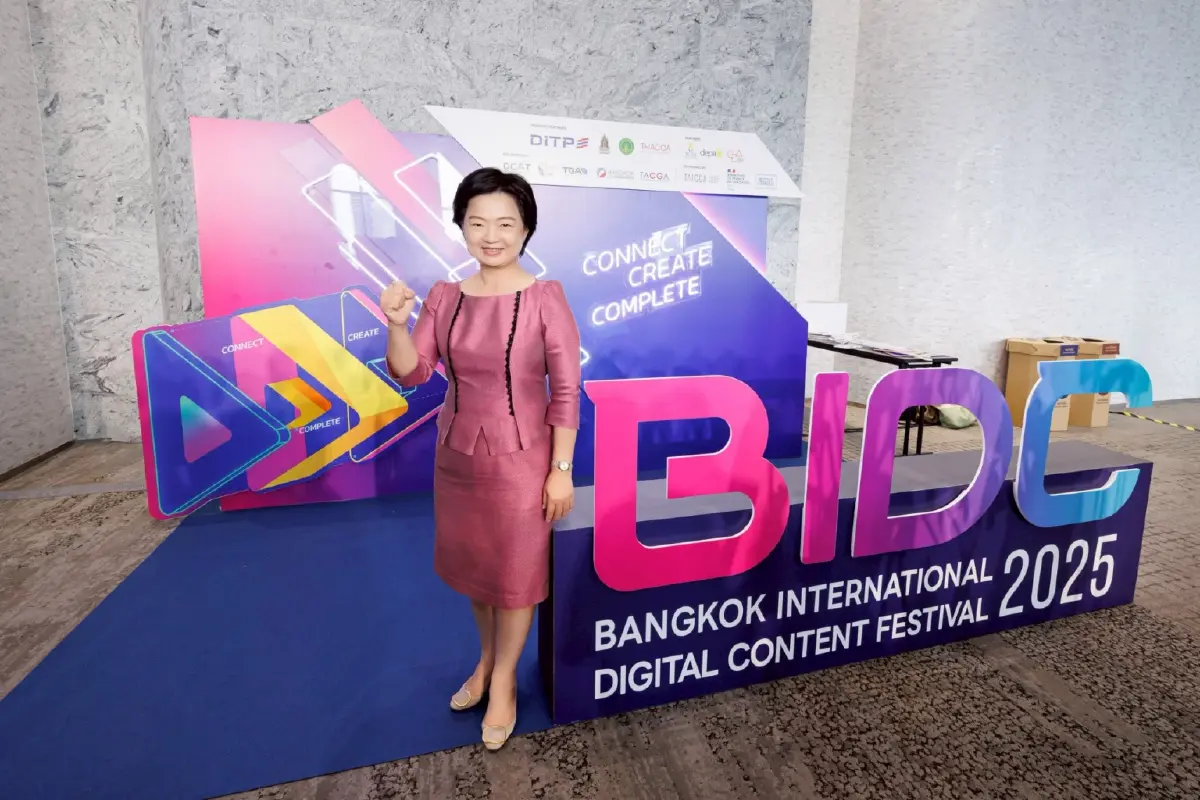 ดิจิทัลคอนเทนต์ไทย BIDC 2025 กวาดมูลค่าการค้า 1,435 ล้านบาท