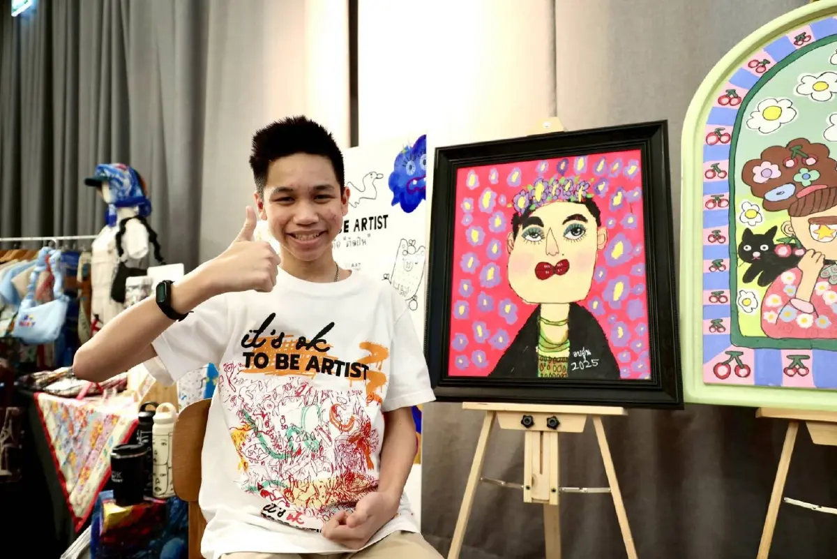 'It’s Ok to be Artist' พลังศักยภาพศิลปินออทิสติก 4 - 18 ต.ค.