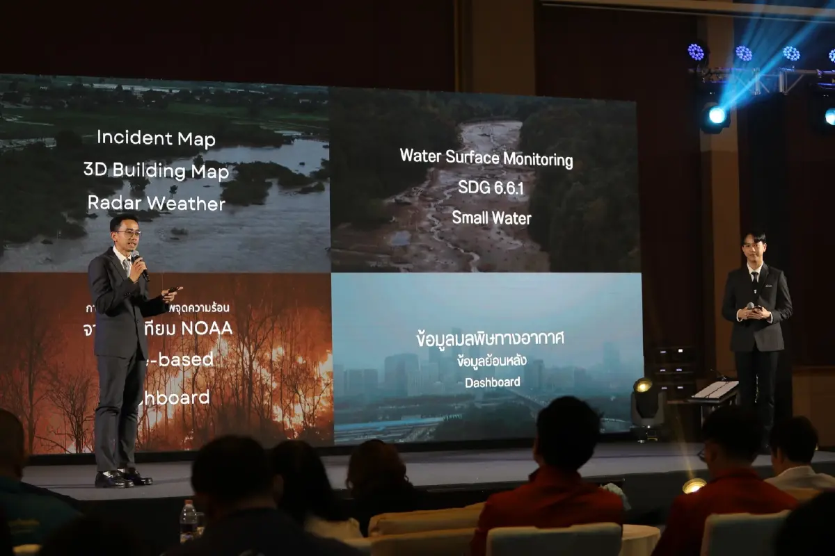 Disaster Platform รู้ทันทุกภัยพิบัติ GISTDA ช่วยทุกภาคส่วนรับมือและป้องกันทันเวลา