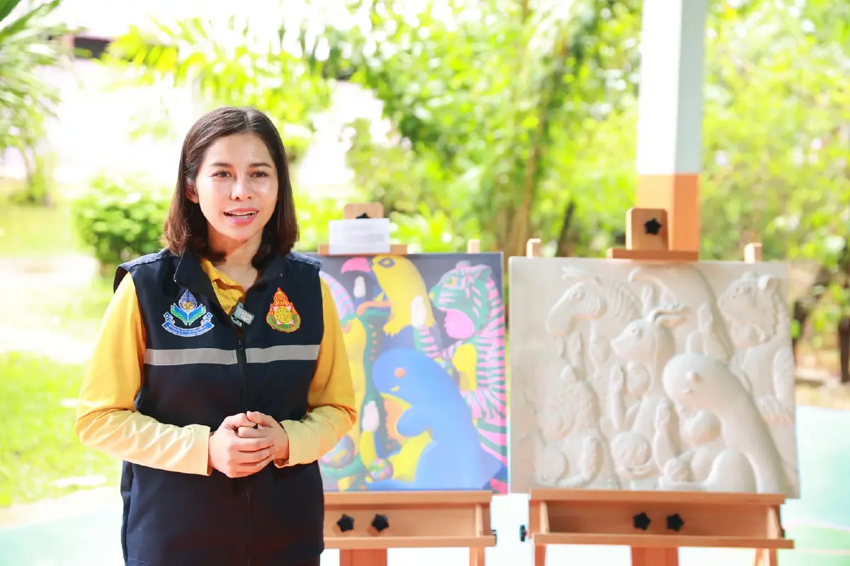 ปลุกโลกศิลปะให้เด็กพิการทางการเห็นสัมผัส เรียนรู้เชิงสร้างสรรค์