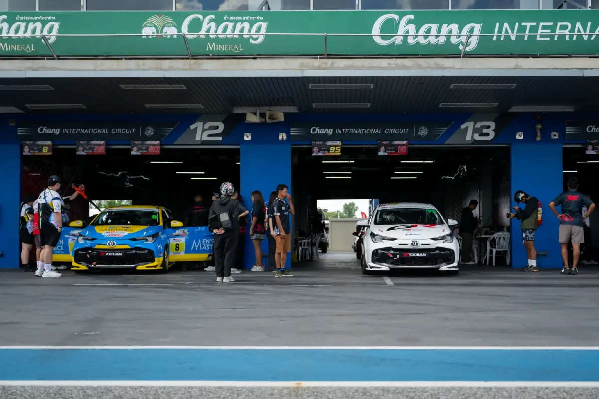Toyota Gazoo Racing Thailand 2025 สนามช้างฯ 2 วัยรุ่น คว้าชัย
