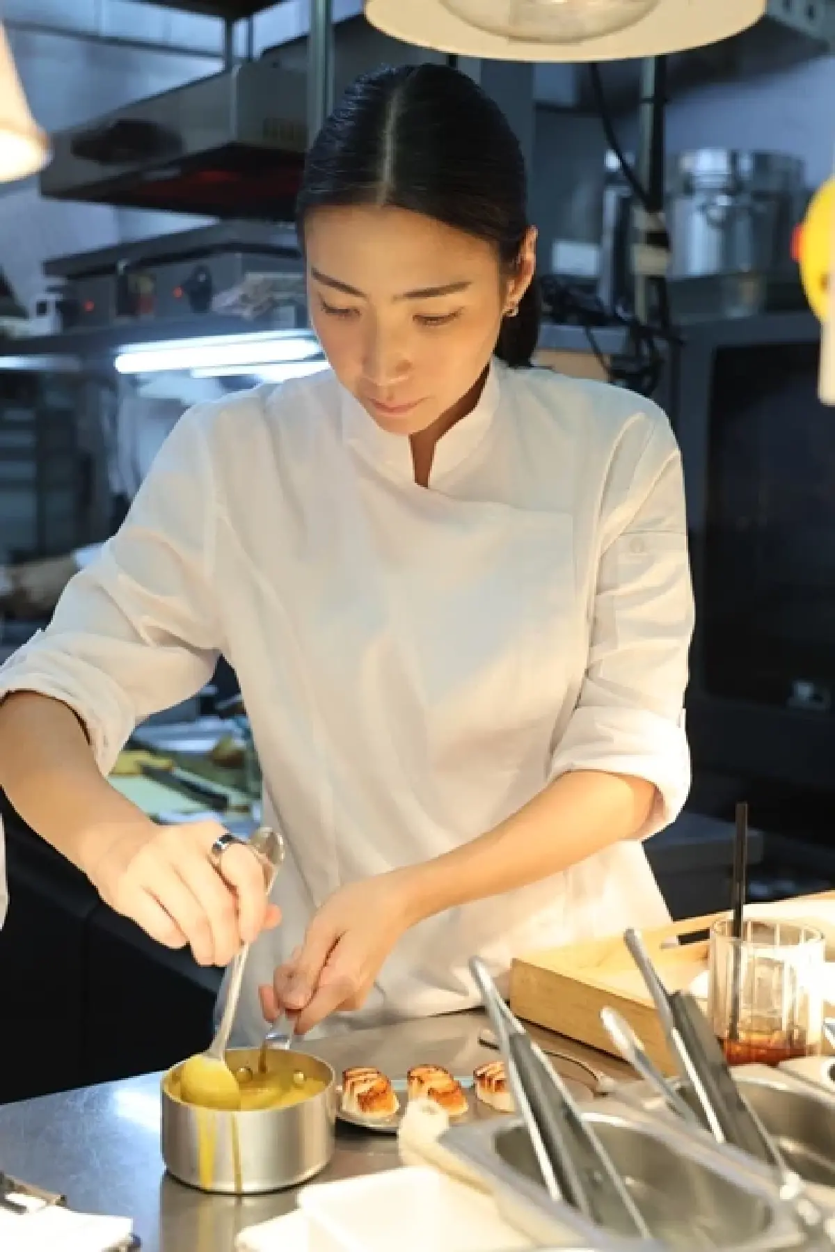 ‘เชฟแพม’ ร่วมกับ ‘The Macallan’  ปรุง เมนูพิเศษ 6 คอร์ส ที่ ร้าน ‘โพทง’