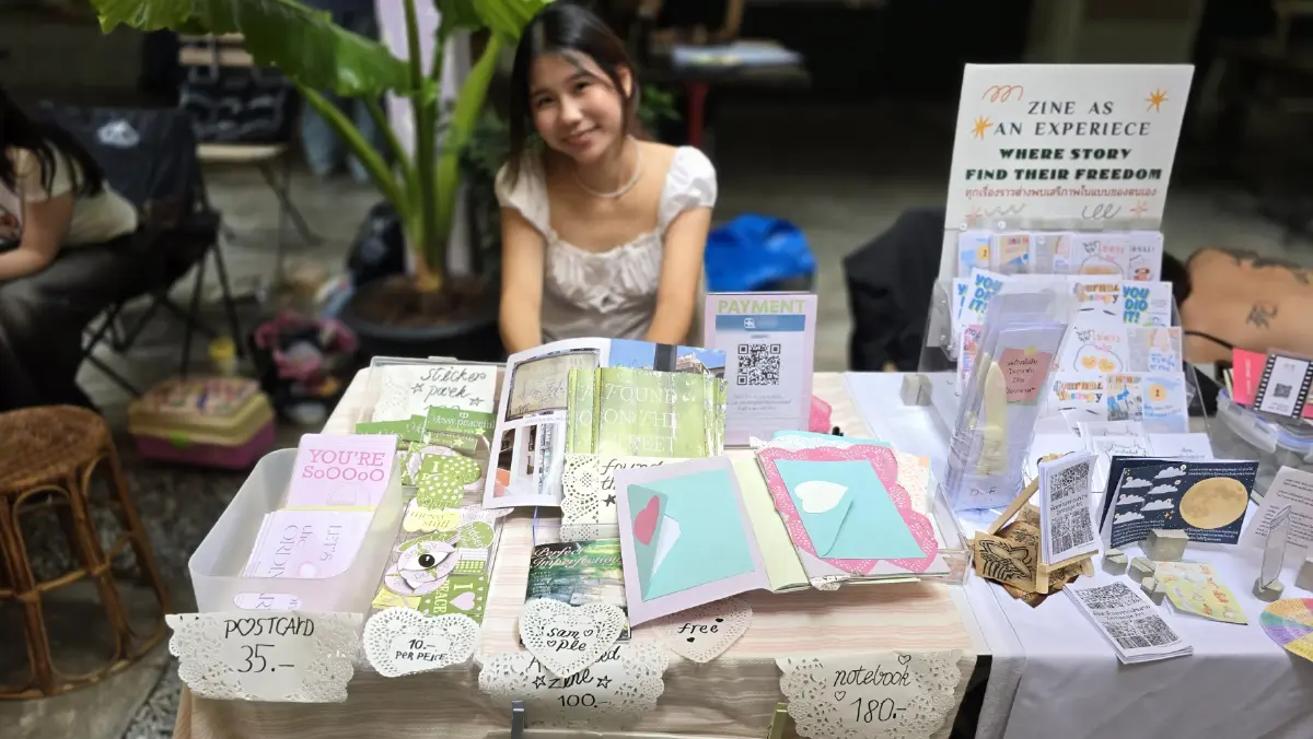 ‘หนังสือทำมือ’ Zine และการออกร้าน Zine Fair ของคน Gen Z Gen Y