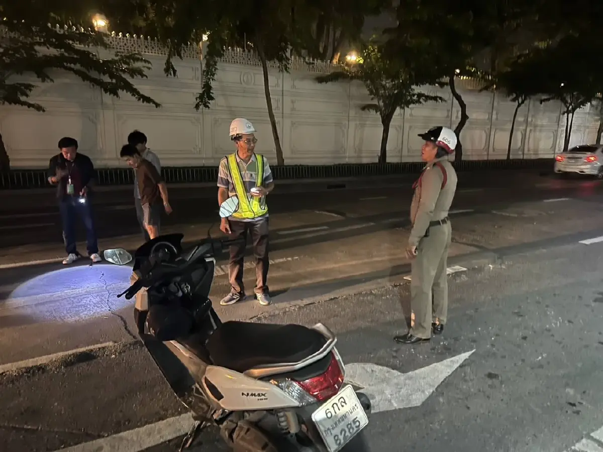 พบอีก! โยธาฯ กทม. ตรวจสอบรอยร้าวใหม่ ถนนสุโขทัย ใกล้แยกวชิรพยาบาล