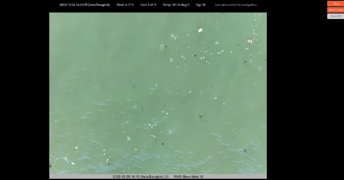 จุฬาฯ จับมือ The Ocean Cleanup ใช้กล้อง และ AI แก้ปัญหาขยะในแม่น้ำ