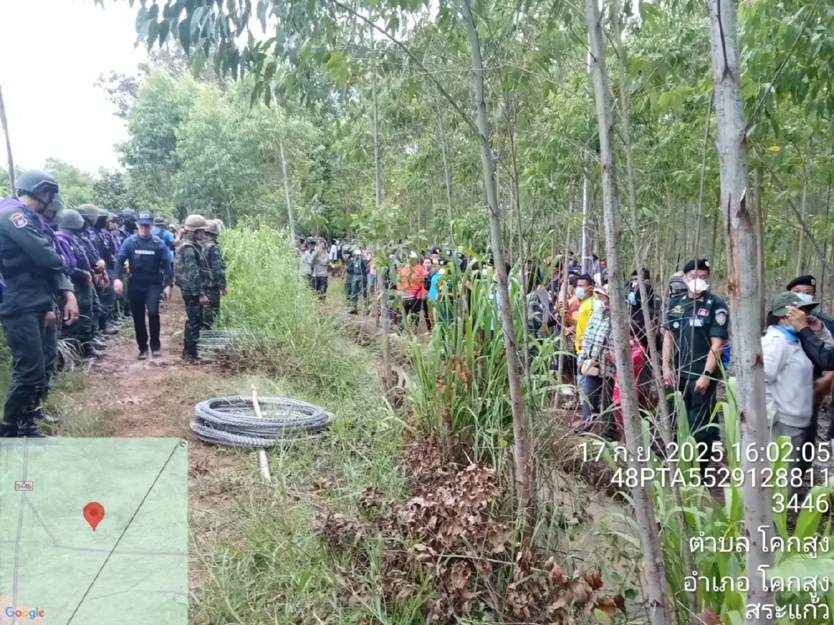 ทบ.เปิดไทม์ไลน์ กัมพูชา ป่วนบ้านหนองหญ้าแก้ว คฝ.ยิงแก๊สน้ำตา-กระสุนยาง