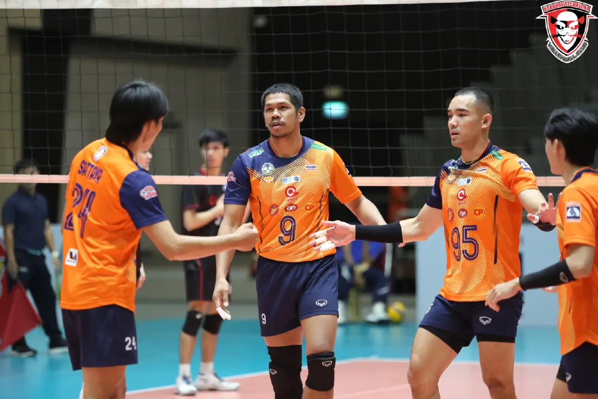 ดูโปรแกรมวอลเลย์บอลชาย ทีมไทย CAT DEVIL บุกเกาหลี ศึก KOVO Cup 2025