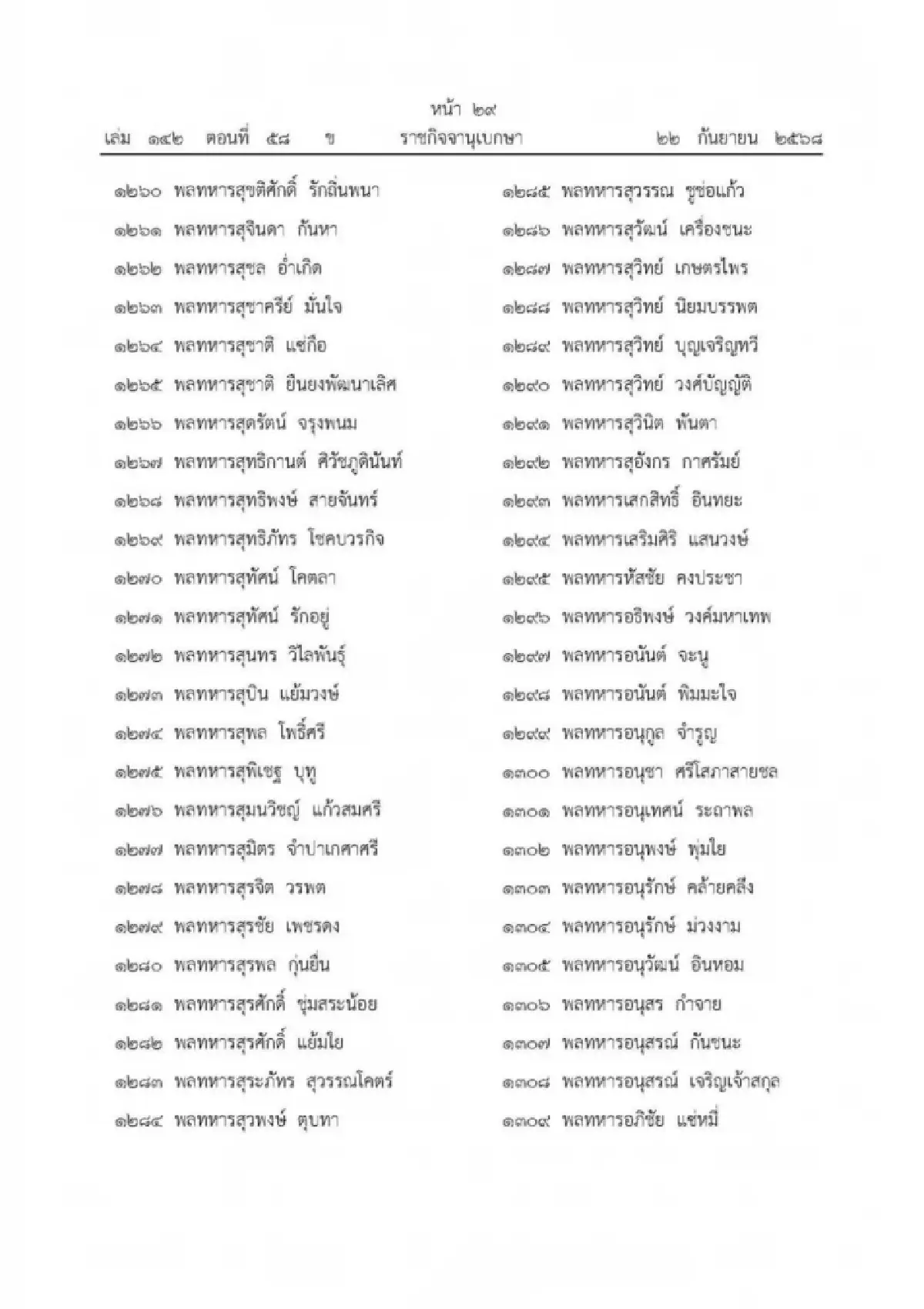 เปิด 1,803 รายชื่อ 'ในหลวง' พระราชทาน ‘เหรียญราชการชายแดน’ มีชื่อ 'อนุทิน'