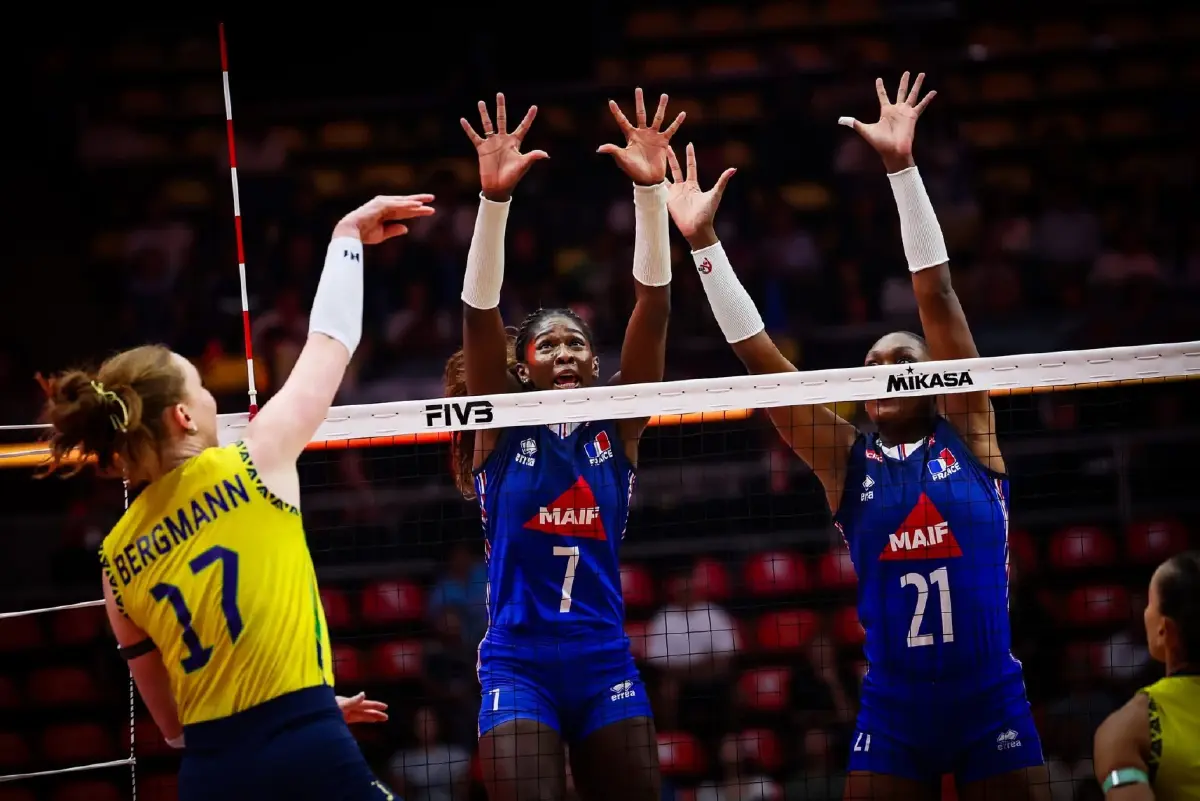 ดูสด ถ่ายทอดสดวอลเลย์บอลหญิง 'บราซิล พบ ฝรั่งเศส' ชิงแชมป์โลก 2025