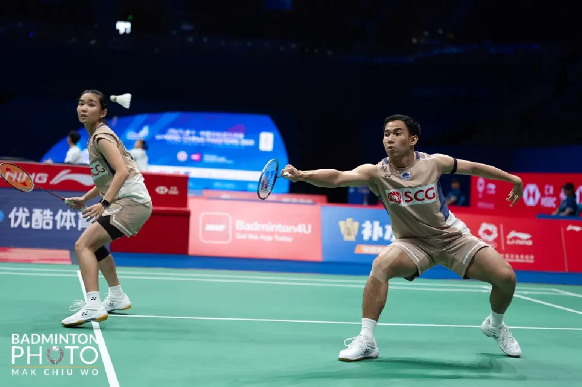 บาส-เฟม ผงาด ตบขนไก่ญี่ปุ่นกระจุย ทะลุ 8 คน ลุ้นแชมป์ China Masters