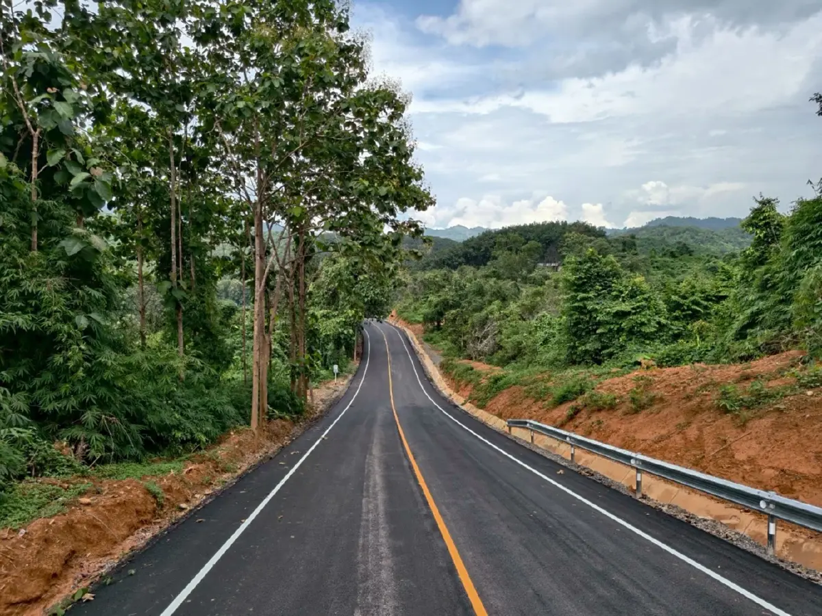 เปิดใช้แล้ว! ถนนสาย นน.4010 เชื่อมน่าน-แพร่ เพิ่มประสิทธิภาพขนส่งผลผลิตการเกษตร