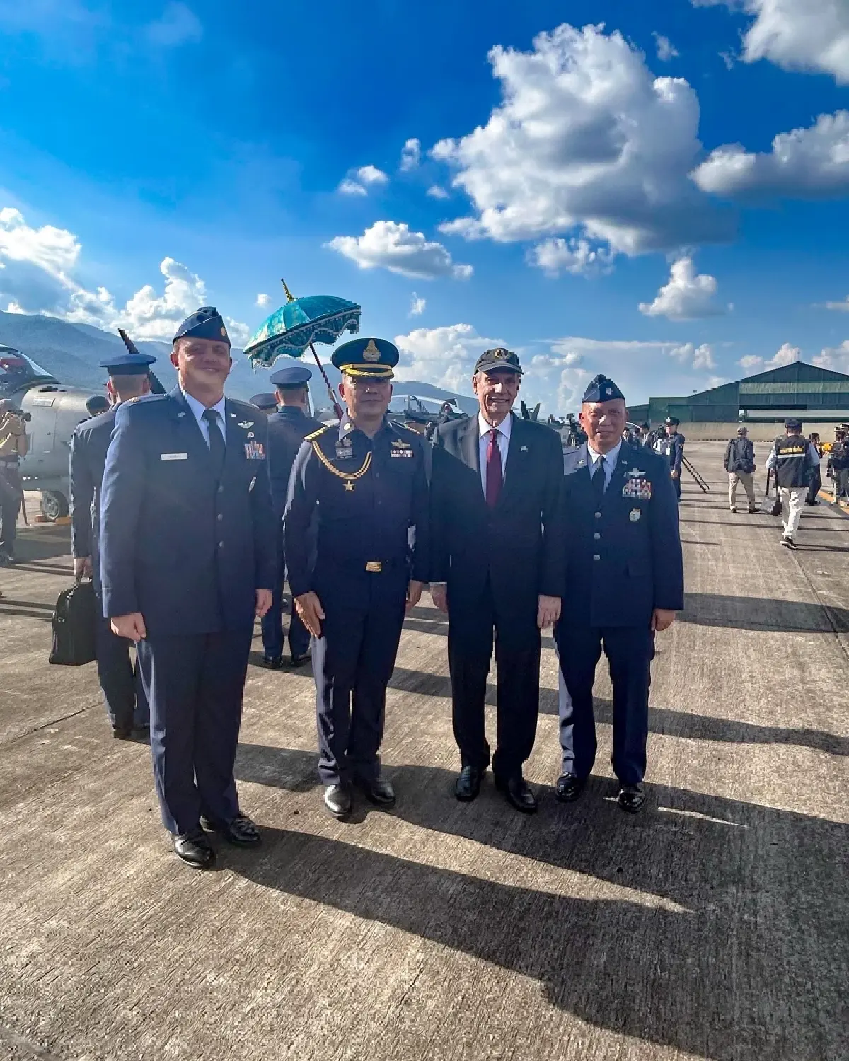 สหรัฐฯยกไทยชาติแรก ได้ใช้เครื่องบินรบ AT-6 ร่วมพิธีบรรจุประจำการ