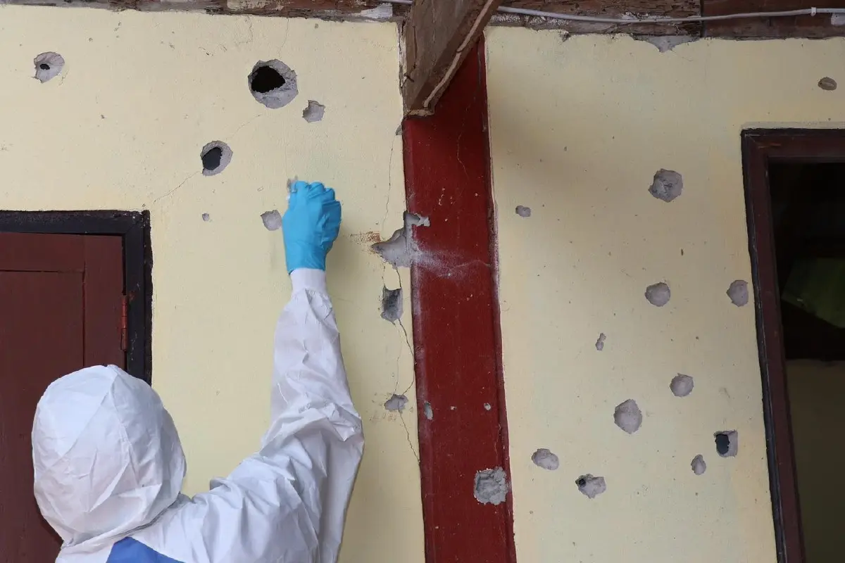 ทบ. เปิดภาพความเสียหาย ปราสาทตาเมือนธม เหตุสู้รบชายแดนไทย-กัมพูชา