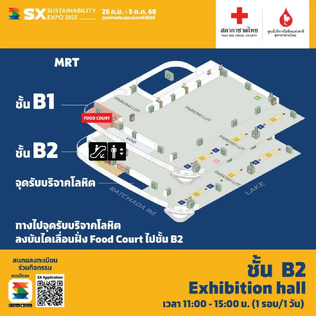 SX2025 ชวนบริจาคโลหิต ส่งต่อพลังแห่งการให้ที่ยั่งยืน