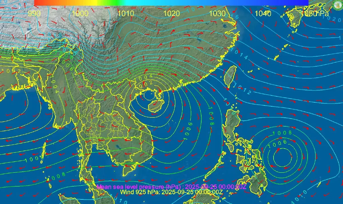 พายุเข้าลูกใหม่ ดูเส้นทางพายุบัวลอย ลูกที่ 20 แรงเป็นพายุไต้ฝุ่น
