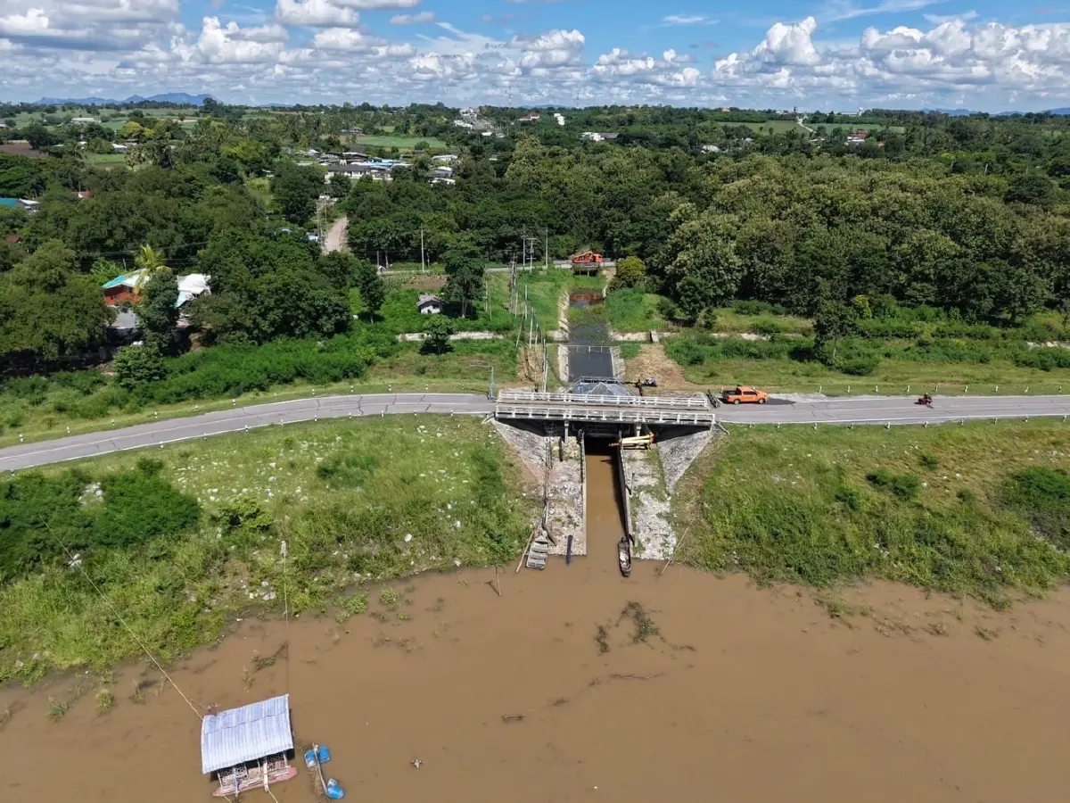 เขื่อนป่าสักวิกฤติ กรมชลฯ สั่งเพิ่มระบายน้ำด่วน 400 ลบ.ม./วินาที