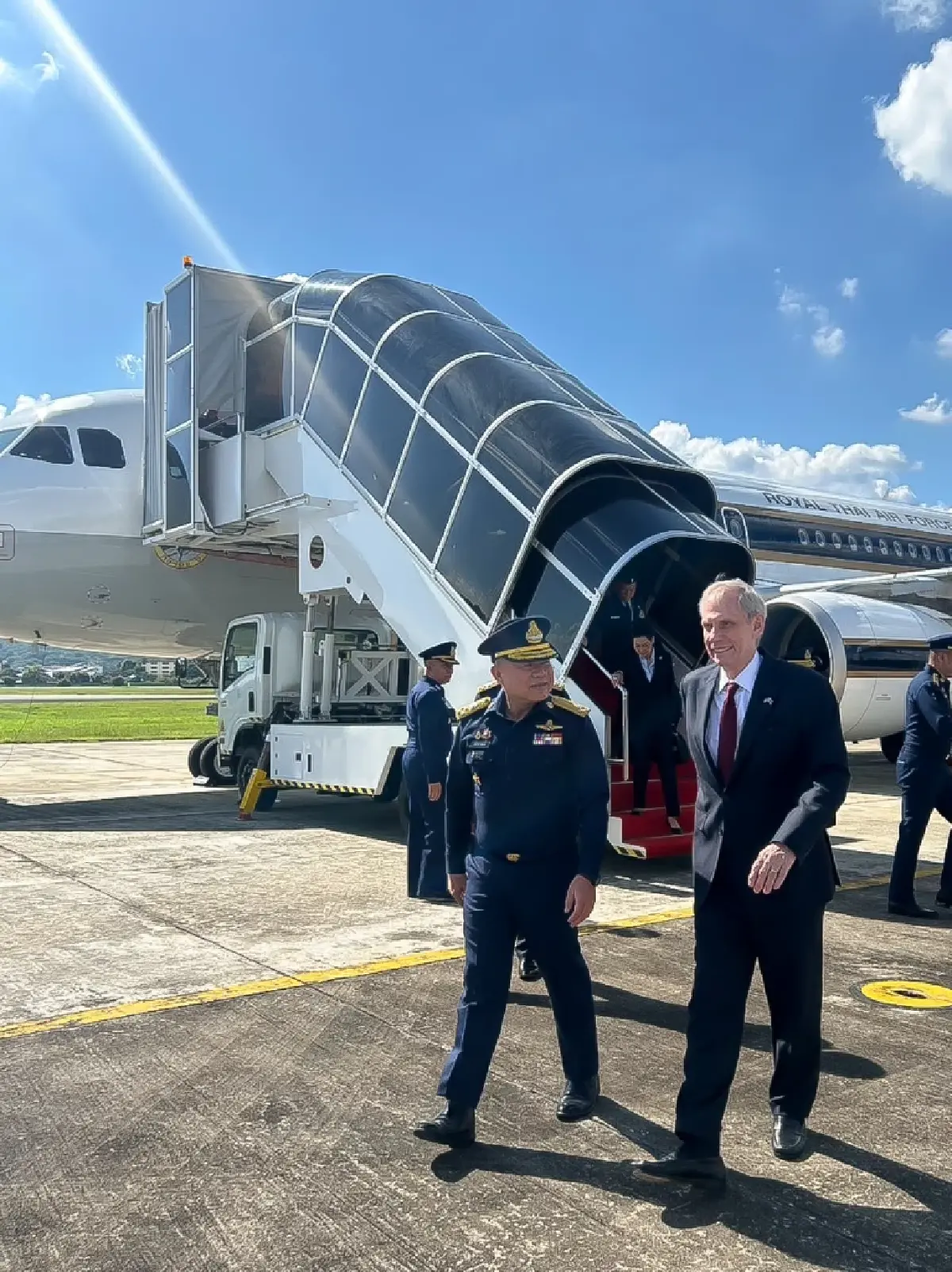 สหรัฐฯยกไทยชาติแรก ได้ใช้เครื่องบินรบ AT-6 ร่วมพิธีบรรจุประจำการ