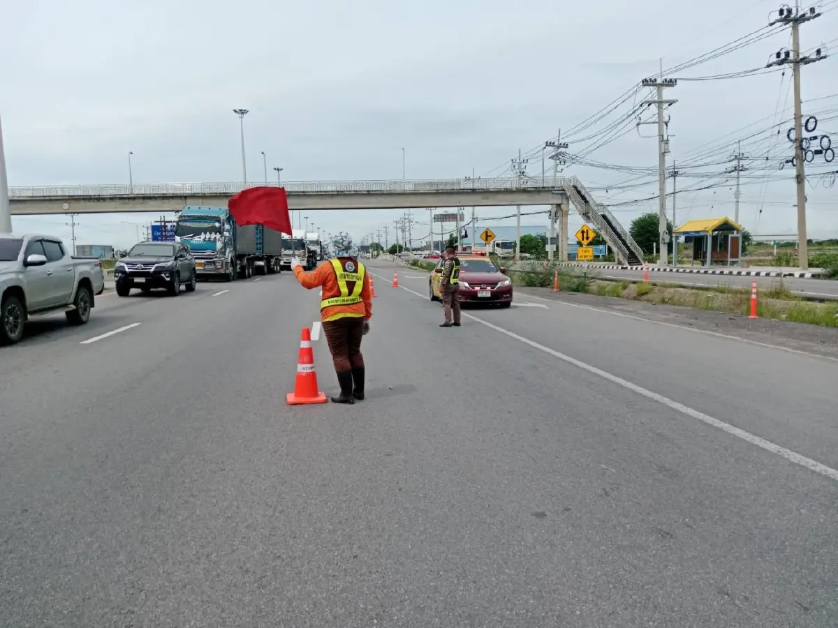 ด่วน ปิดถนนพระราม 2 ขาเข้า ซ่อมป้ายชำรุด 2 ชม. กระทบใครบ้าง เช็กเลย