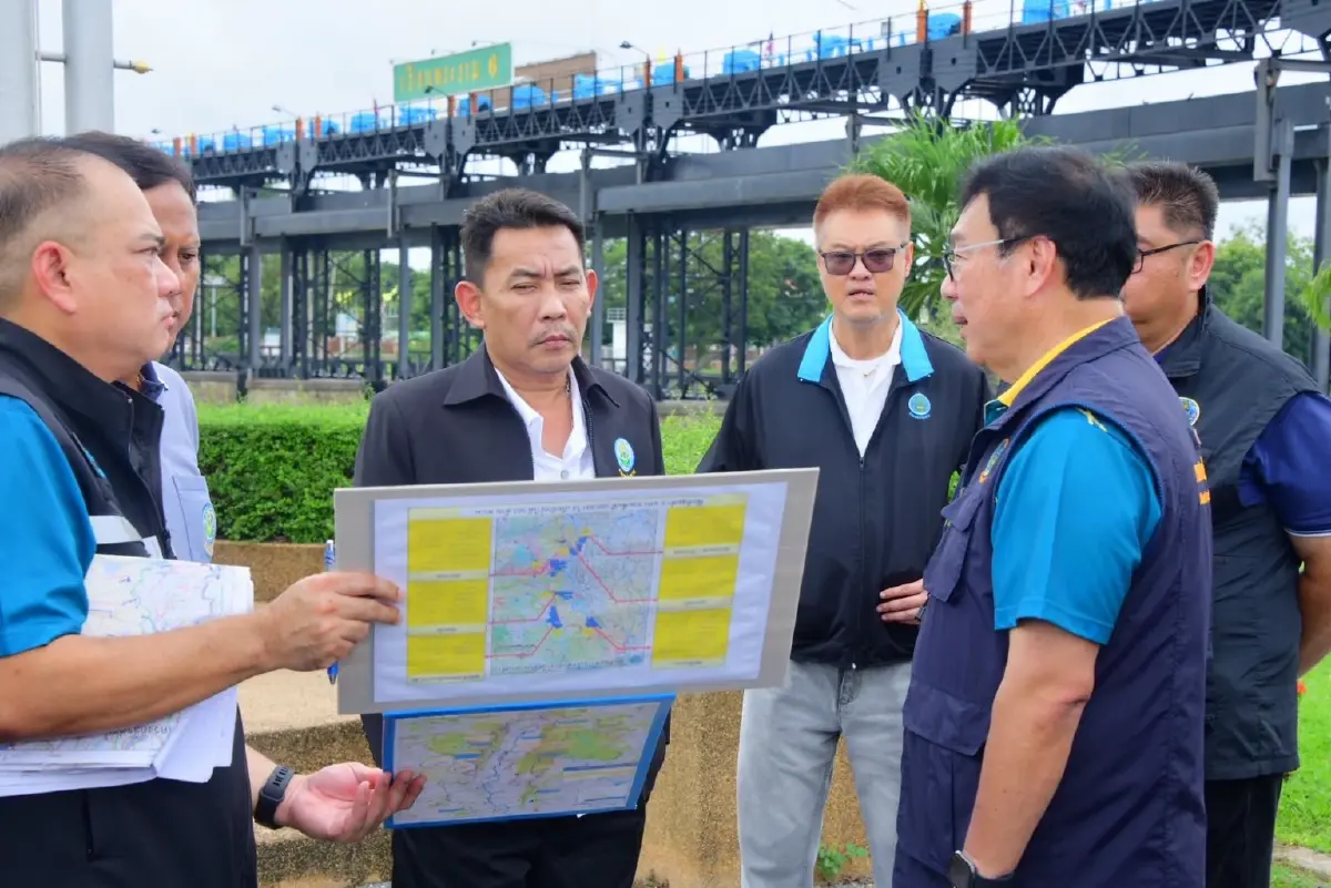 กรมชลประทาน ปรับแผนระบายน้ำ เขื่อนพระราม 6 รับมือฝนตกหนัก